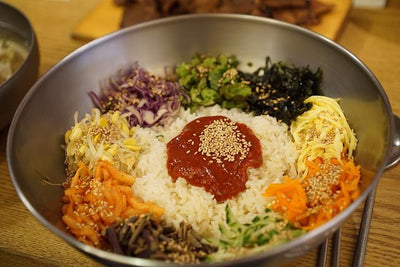 My favorite Korean food,  Bibimbap!